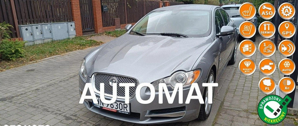 jaguar xf siewierz Jaguar XF cena 49900 przebieg: 248000, rok produkcji 2011 z Siewierz